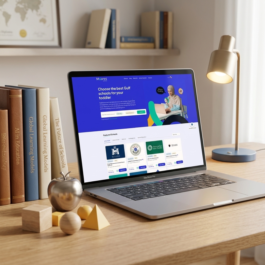 Mdares.ai website design